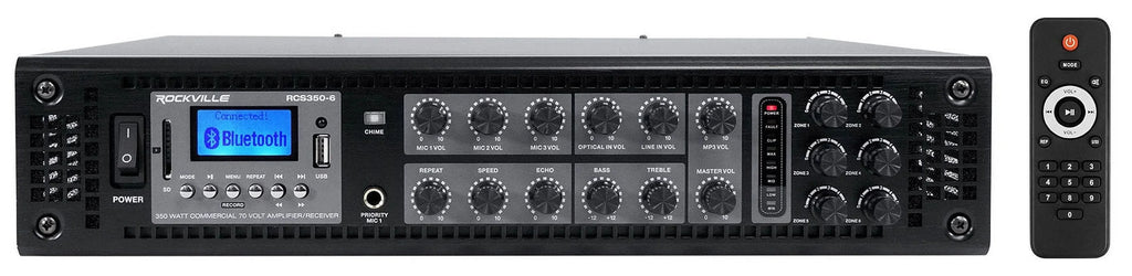 Speakers Home Cube+(2) Black Receiver+(6) 6-Zone 3.5" Pendant+Ceiling Audio JBL