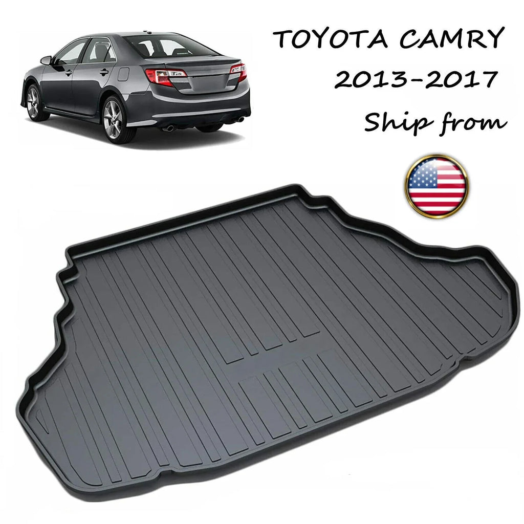 2013-2017 Carpets Cargo Toyota Trunk for Clean Easy Mats TPO Camry Liner to