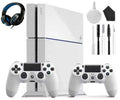 Headset PlayStation Console Cleaning 4 With 500GB Sony 2 White, Like Kit Controller New Gaming