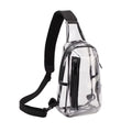 Adjustable Outdoor New Bag Sling Shoulder Transparent Bag Bag Travel Belt Sports Leisure Visual