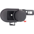 Black Side Submodels Wrangler Passenger For - Jeep (2009 Door lock Textured Or | With Rear, button| Interior (JK) door Front Handle 2010) Trim:All