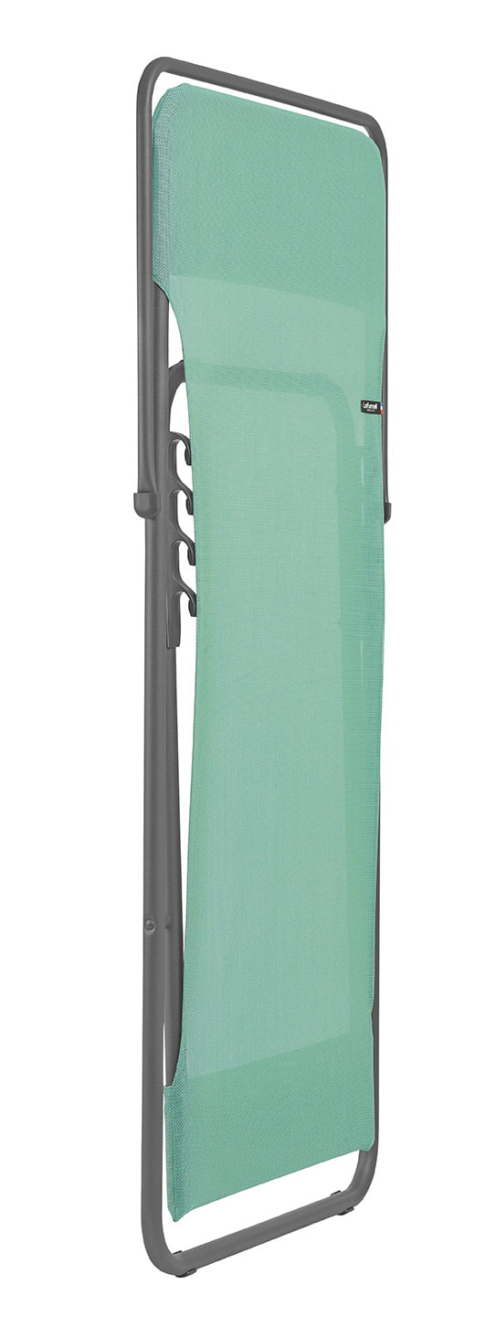 Frame Basalt 2 Chair of Set Menthol - Sling - - Steel Fabric Folding