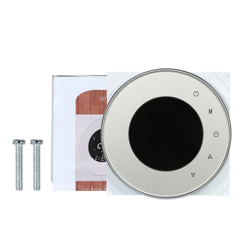 Backlight Boiler Dry Echo/ Voice HomeIFTTT Touchscreen LCD with Programmable with Controller Gas Compatible Heating Control
