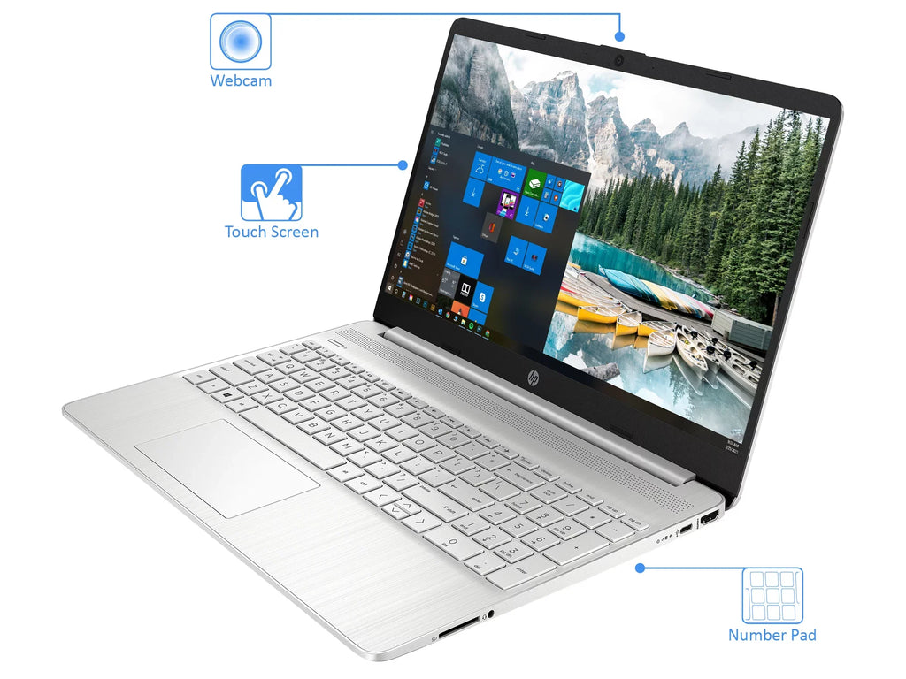 i3-1125G4 10 32GB SSD, HD HDMI, S Windows Laptop, Bluetooth, Wi-Fi, HP Intel 3.70GHz, 15.6" RAM, Home 15 Display, Core 512GB
