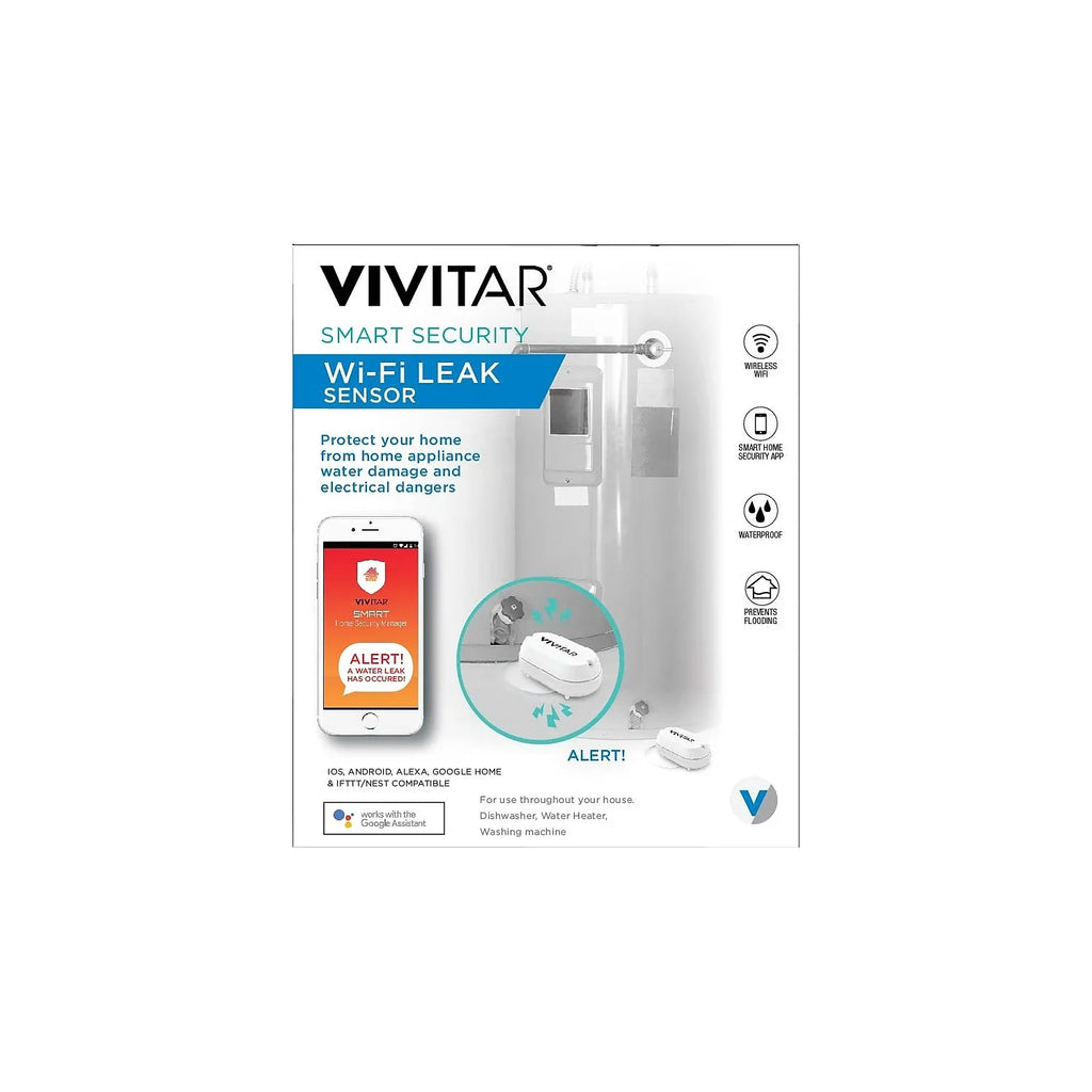 Home Smart Wi-Fi Sensor Leak Vivitar