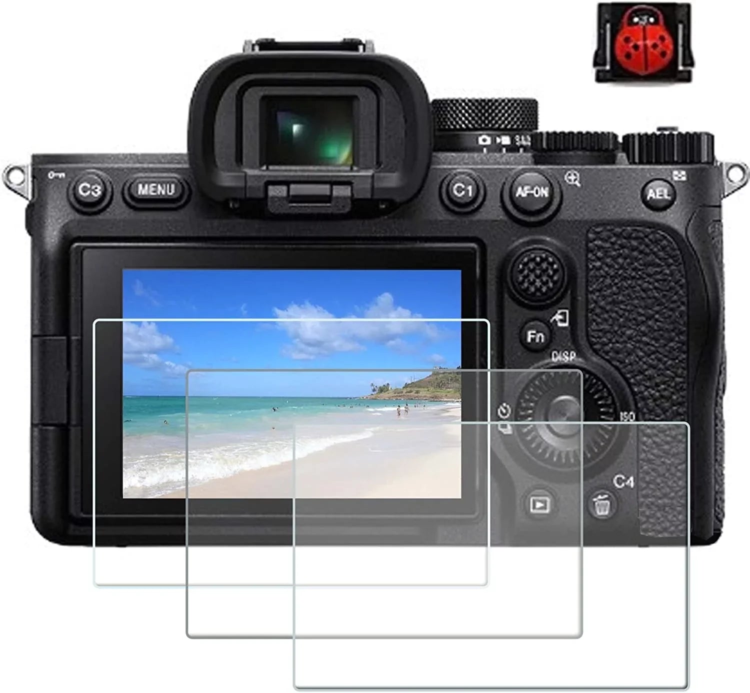 A7IV/A7M4 Sony ultra-thin tempered hardness 0.3mm for screen screen protector, protector A7IV/A7M4 glass 9H