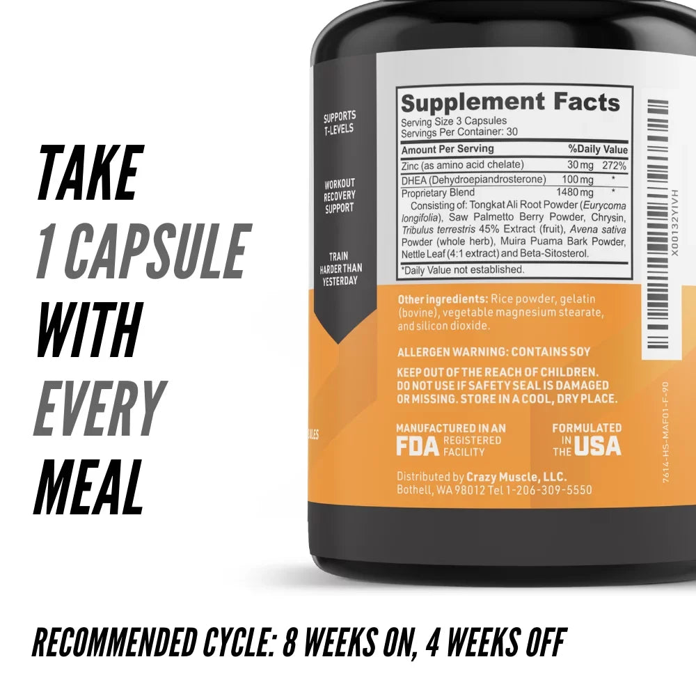 by - Building Muscle DHEA Crazy Keto Muscle Muscle with 90 Attack: Capsules Supplement