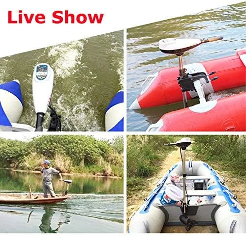 Trolling Electric 24V Electric PreAsion 240lbs Outboard Motor Thrust Saltwater Engine Motor Outboard