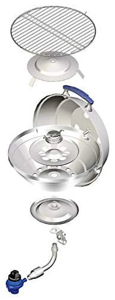 Sq. Model Kettle Cooking A10-215 magma 204 Gas Dia. New Party In. 17" Grill Marine size Area