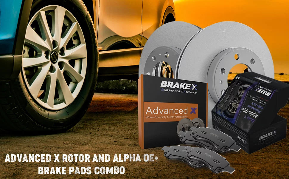 Piece Kit Liberty For Premium | X Set 6 Advanced [Rear] Jeep Pads 3.7 and 2003 | Replacement Disc Brake Ceramic Brake X Rotors