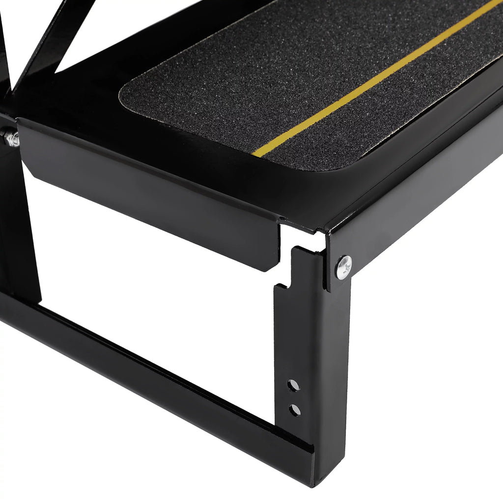 Travel Steps Camper Trailer for HECASA Hand Armrest RV Hand-railing Rail Stairs Trailer Universal Steel Side W/ Load 3