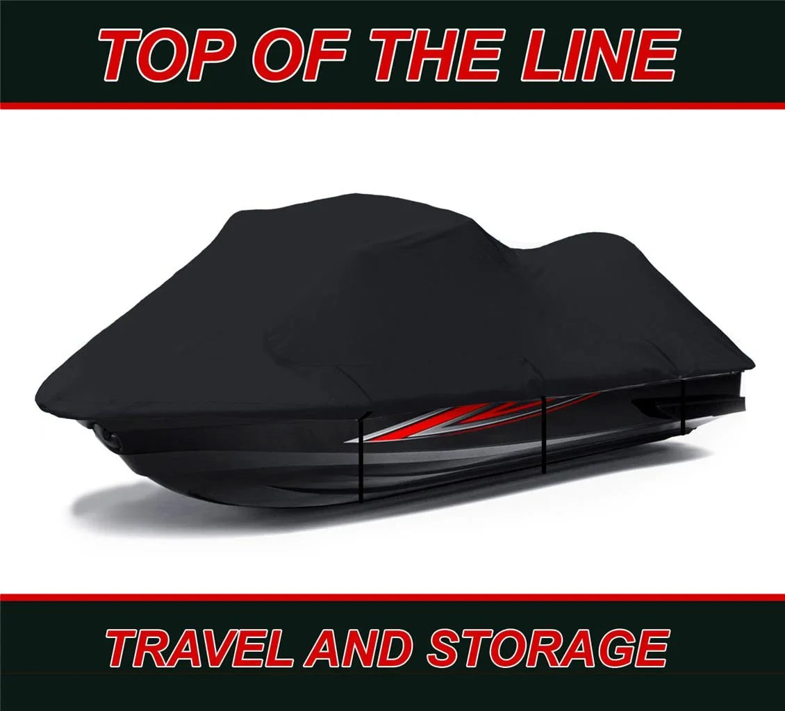 1994 1993 1992 LINE for Compatible JetSki OF 650 1-2 Cover THE Ski 1995 Polaris DENIER Cover PWC 600 Seater SL Jet TOP BLACK