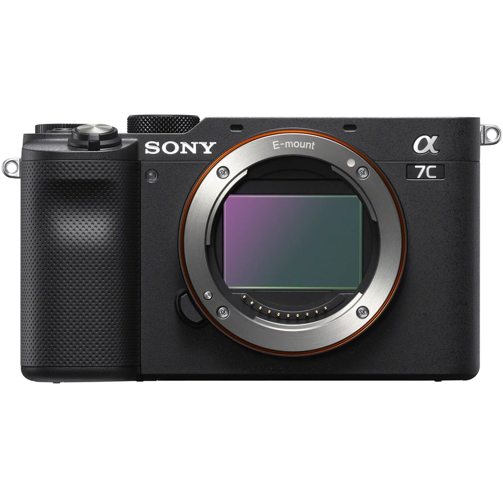Only Gear Black + GP-VPT2BT with Battery Kit Shooting 2 Vlogger Accessories Body ACCVC1 Remote Camera & Mirrorless Deco ILCE7C/B Grip + Interchangeable Lens Bundle Wireless Sony w. Frame Full a7C Bag