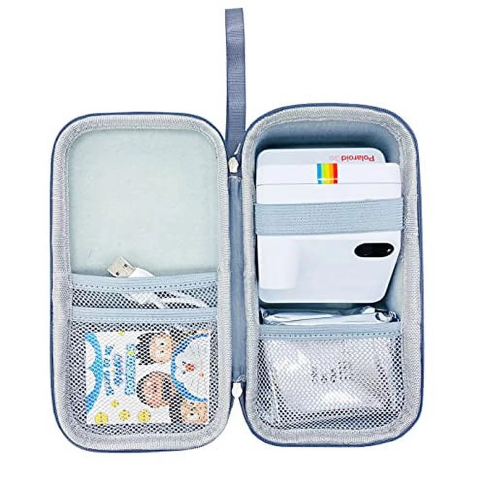 Accessories Polaroid Camera Case Polaroid and Mini Go (Grey) for Storage Box Go (Case Instant Hard Carrying Camera (9035), Film for Only) Travel