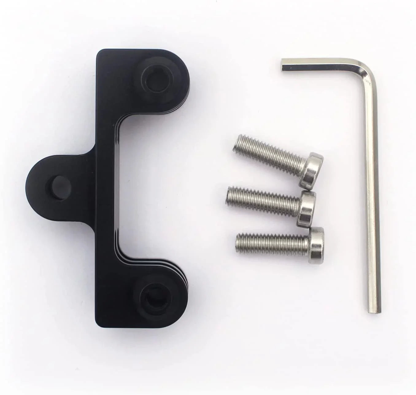 for Osmo Adapter Dual Twin 10/9/8/7/(2018)/6/5/4 Mount Black,Hero GoPro Hero Aluminum Action,AKASO/Campark/YI 3+,DJI