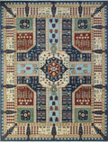 x Rug, 9'0" Haseena 12'3" Aria Blue/Ivory