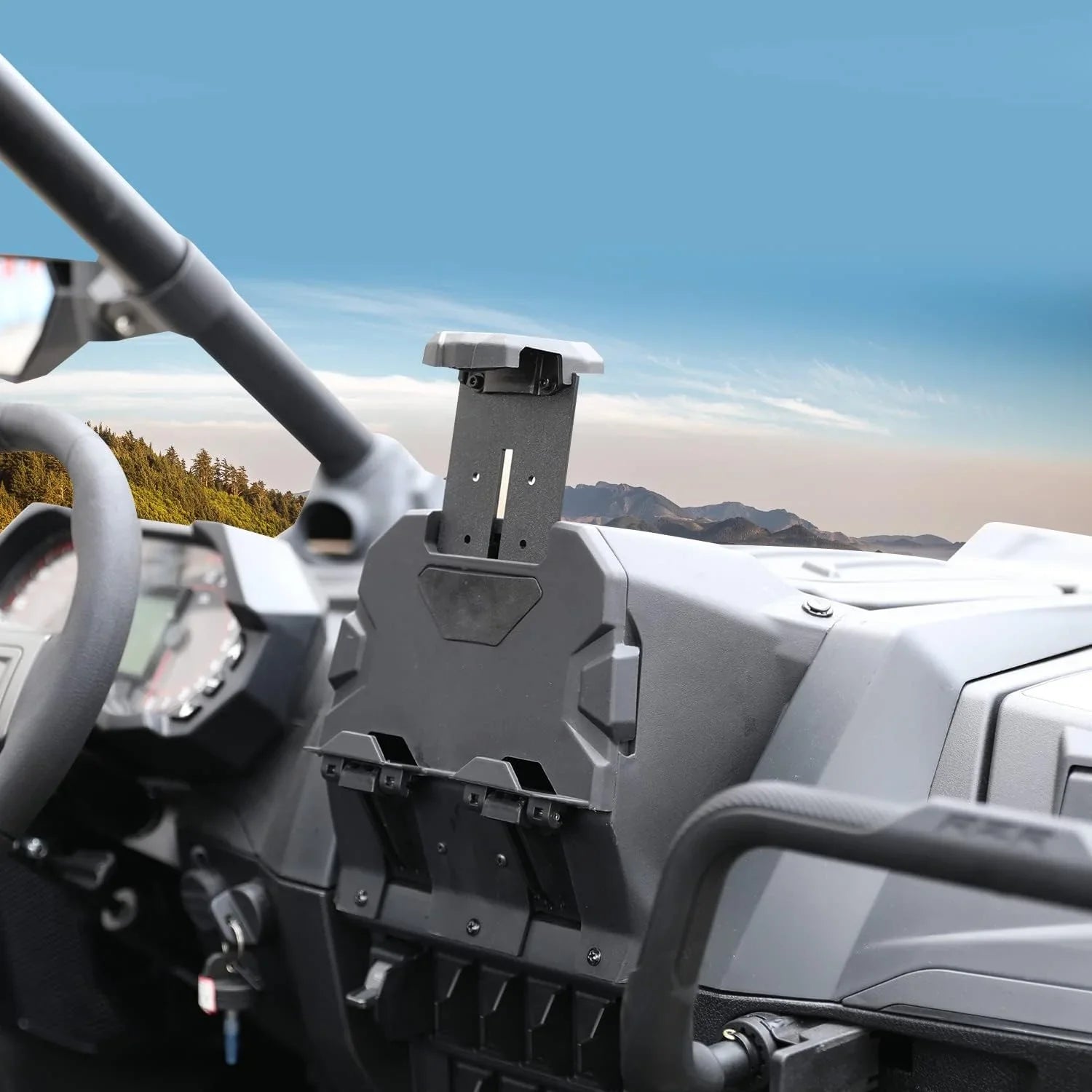 Storage Polaris Box PRO Holder UTV Tablet Electric RZR A XP Organizer for PRO with & Device