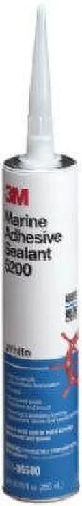 of 1/10 Case White, Gallon Marine 5200 Sealant Cartridge, 12 PN06500, 3M Adhesive