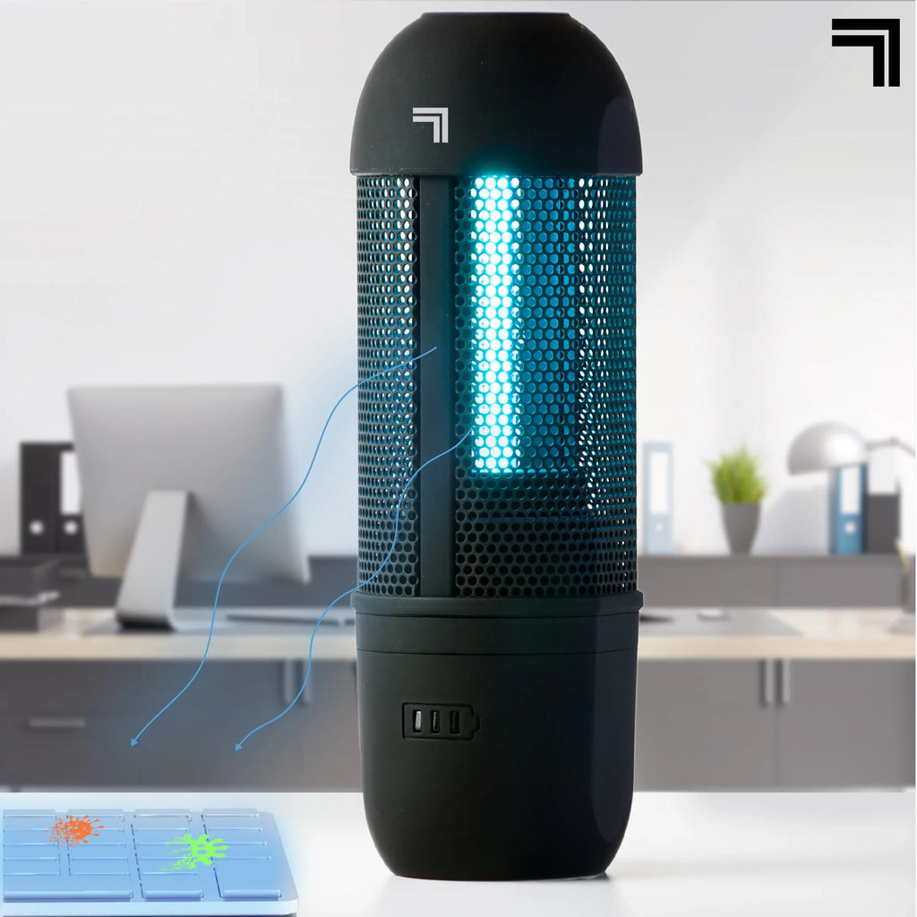 Clean IMAGE or Germs SHARPER of Surface Kid¡¯s and Damage and Ultraviolet Lamp, Bacteria, and UV Removes Disinfect Portable No Residue 99.9% Keyboard Light, Phones Toys, Sanitizing Travel Compact