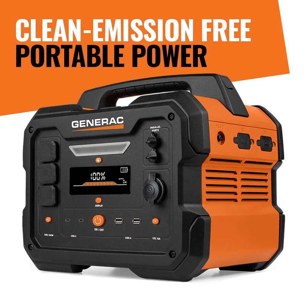 2106Wh Power Compatible Panel - Battery Solar Station Generac 8026 Charging Portable Powered 1600/3200W Generator