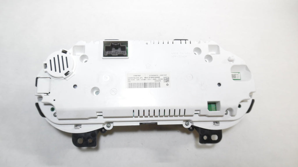 Display Chrysler (Good) w/ Pacifica MPH Speedo Cluster OEM 2017 Pre-Owned 3.5 Speedometer