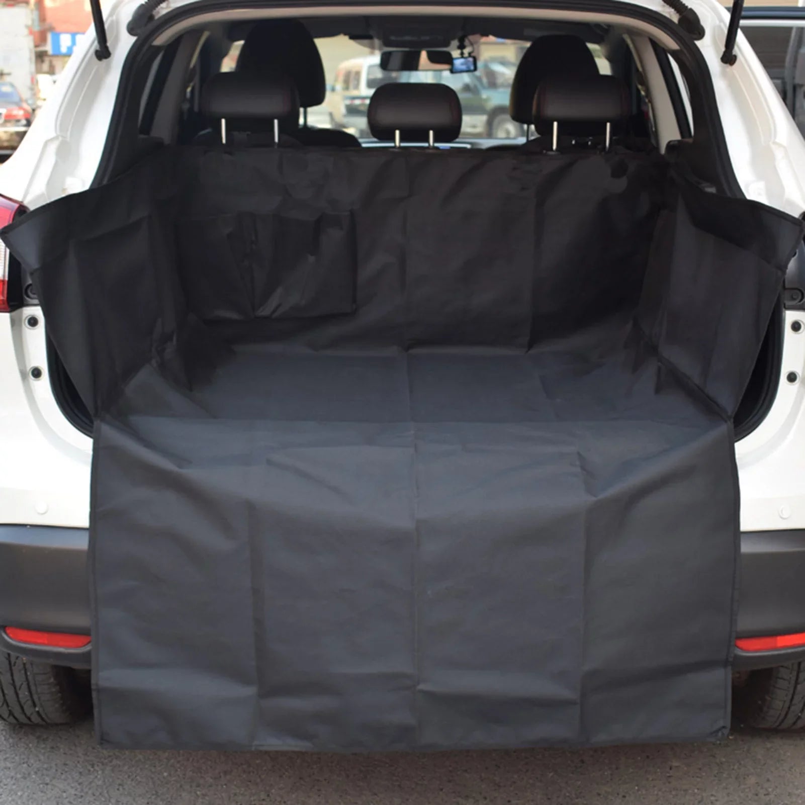 For Mat Dirt-Proof Thicker Mat Resistant Organizer Van Bite Trunk Suv Cloth Trunk Protective Oxford Cushion Pet Car Dog Mat Seat Sedan