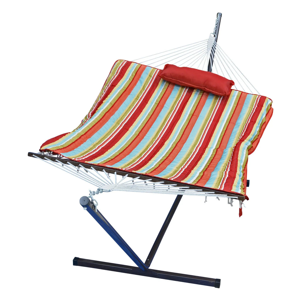 Soft Hammock Hamptons Collection Comfort Cotton Frame Striped 144" with The