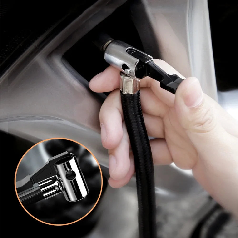 Tire Light with Car Portable for Air Digital 12V Compressor LED Auto Pump Inflator