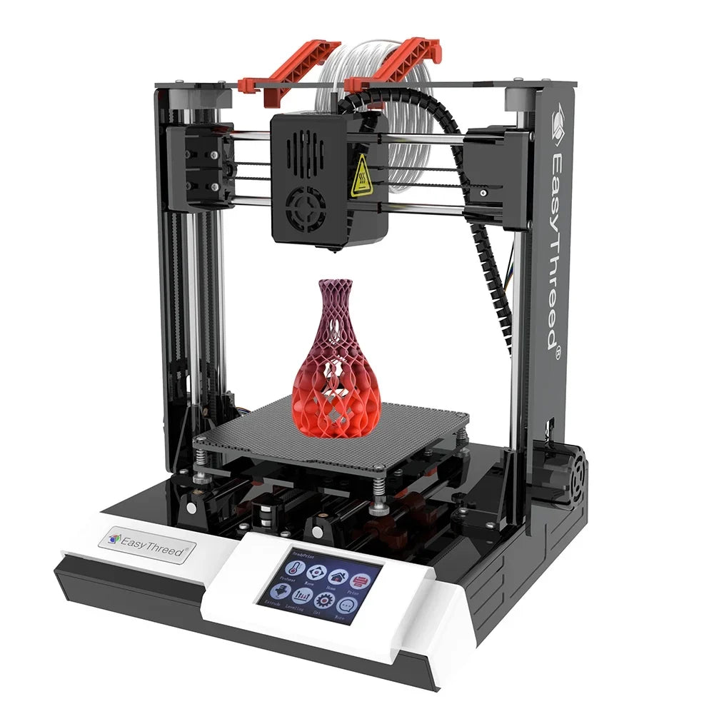 Plus Printer printer,Print 3D 3D-Printer Size Hine Printer Printer Kids K6 ICHU Plus TF Comes Hine MIZUH 3D 100x100x100mm/4x4x4inches Removable EasyThreed Printers HUIOP 3D
