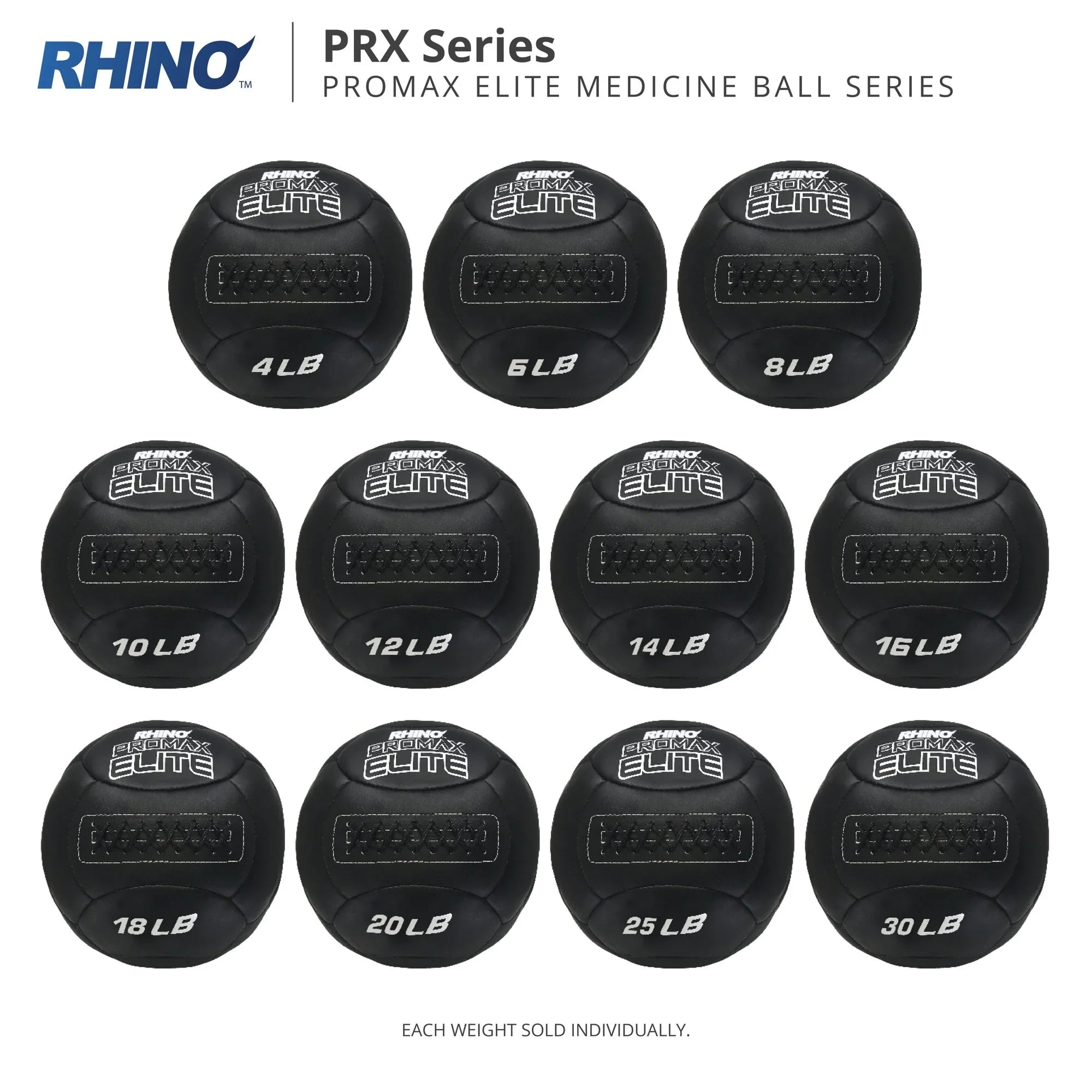 Rhino 4LB Sports Ball Promax Champion Elite Medicine