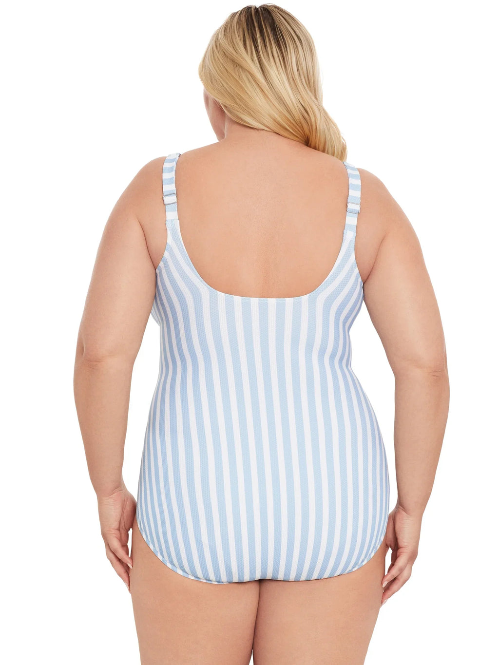 Neck Women's and Square Swimsuit, Time Piece XS-3X One Pique Tru Sizes