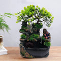 Rockery Zen Decor Miumaeov Fountain Desktop Fengshui Ornament Waterfall