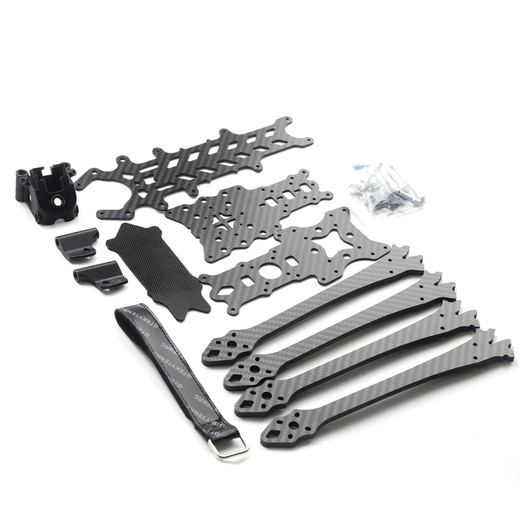 Inch Wheelbase 5.0mm Suitable 375mm Inch 375mm 5.0mm Frame Wheelbase Wheelbase Arm Kit Freestyle Aibecy Arm 375mm Frame,Carbon 375mm Fiber Compatible Ideal Drones Huiop 8 Kit