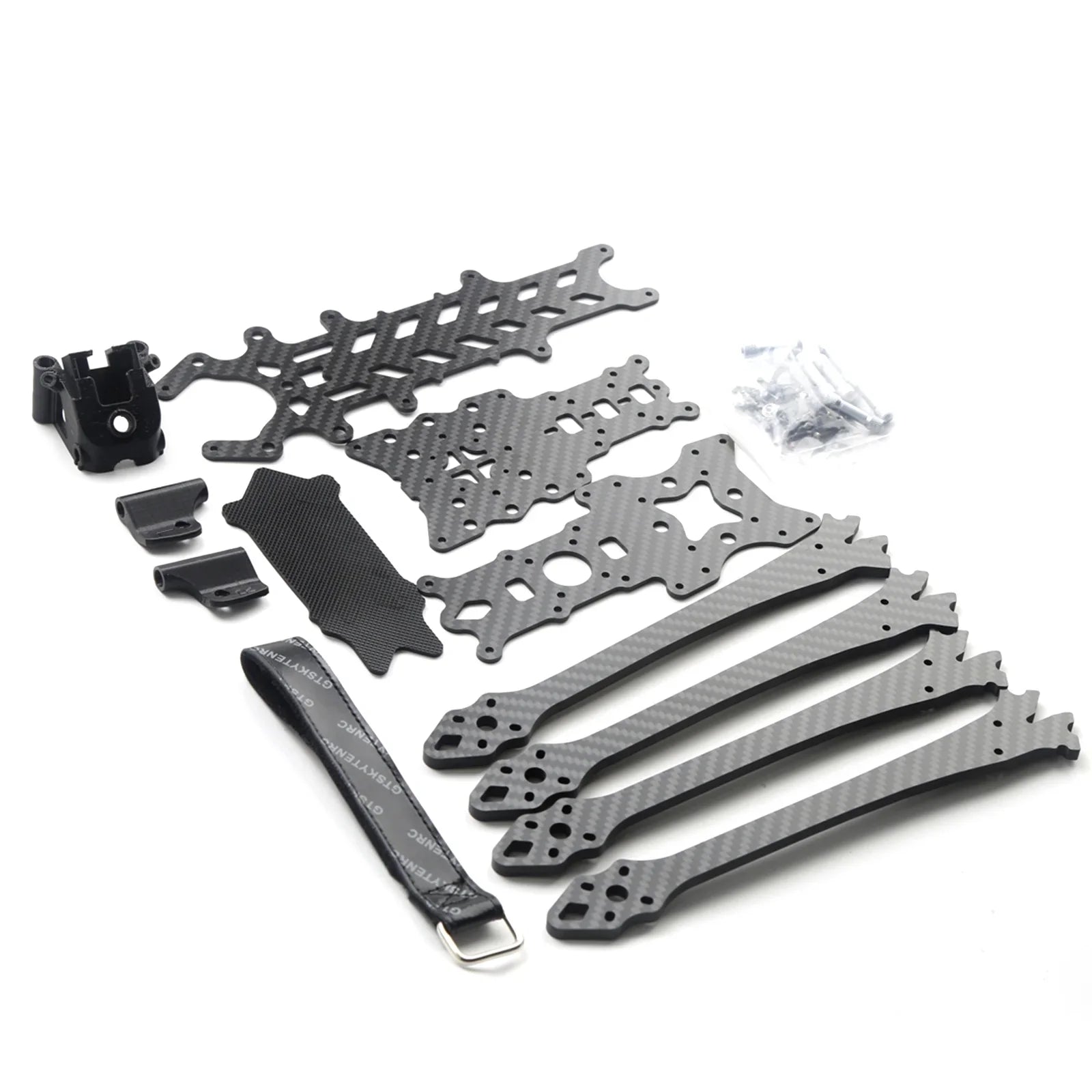 Inch Wheelbase 5.0mm Suitable 375mm Inch 375mm 5.0mm Frame Wheelbase Wheelbase Arm Kit Freestyle Aibecy Arm 375mm Frame,Carbon 375mm Fiber Compatible Ideal Drones Huiop 8 Kit