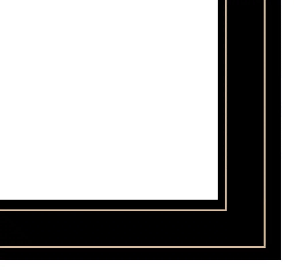 Frame 4-Piece II" Vignette "Four Seasons Black Jacobs, by Billy Collection