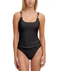 Classic Swimsuit Black Tank 18 One-Piece Size DKNY $108 MSRP
