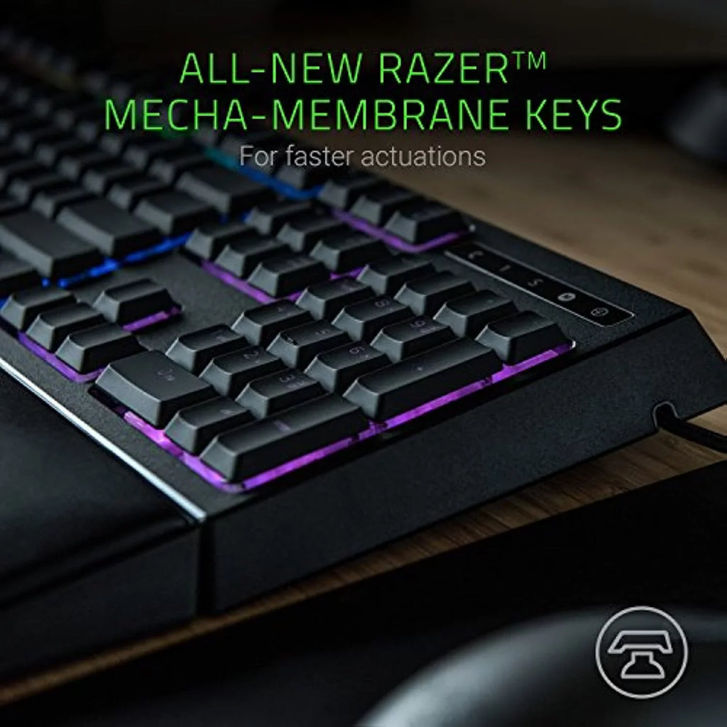 Rest Rgb Keyboard: Functionality Chroma Key Plush Razer Mechanical Customizable Chroma Programmable Ornata Backlit - Keys Wrist Gaming Macro - Lighting Individually - Switches Detachable Hybrid -