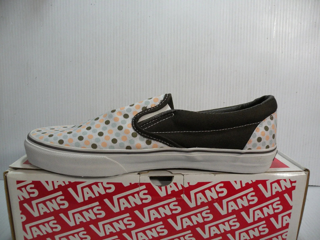 COFFEE/WALNUT 11 VANS CLASSIC POLKA MEN LOW DOTS SIZE SHOES NEW 5862299