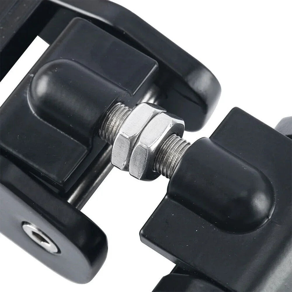 Secure Pack Latch 07-18 2 Onemayship Vehicle Catch Wrangler Hood Protection-Black for US Jeep Front JK Lock