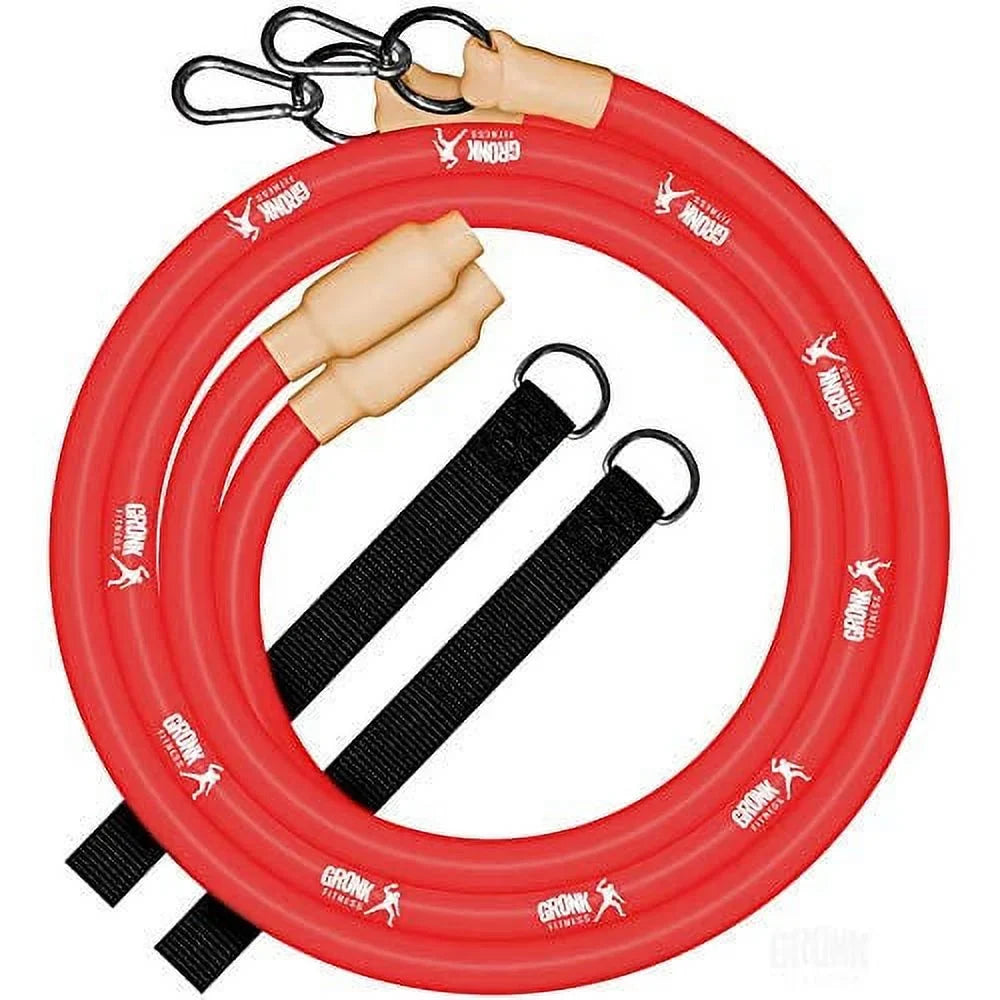 Inertia Battle Workout (Red) Rope Heavy Battle Elastic Fitness Workout Battle Alternative Ropes an for | Gronk Rubber | Training Wave Strength Edition Ropes Ropes | Abdominal for