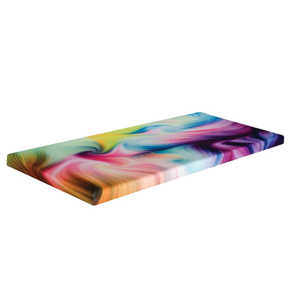 Bed Groove Guest Tie Mattress, Foam Twin Up Roll Dye Memory
