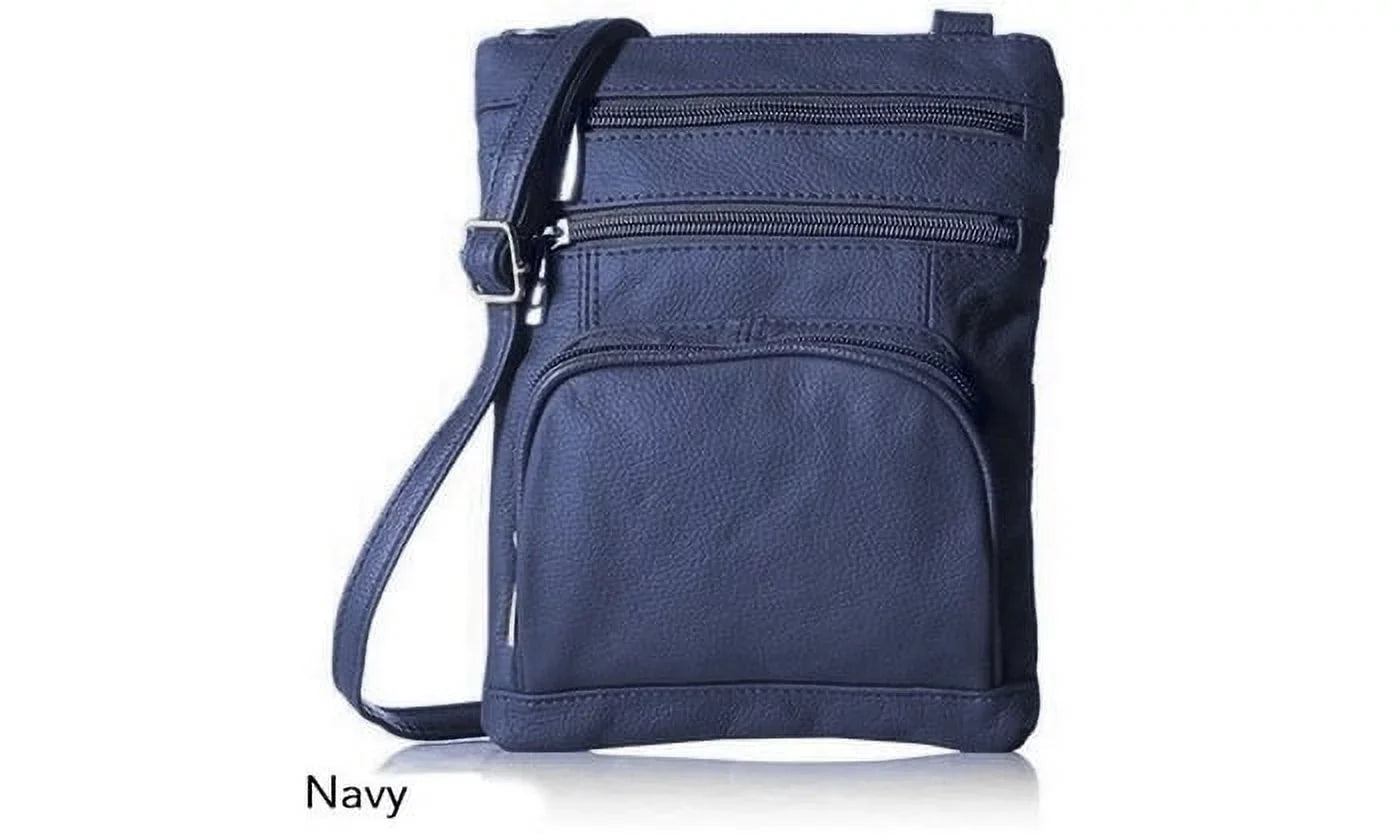 Leather Bag Size Soft Crossbody Plus Super