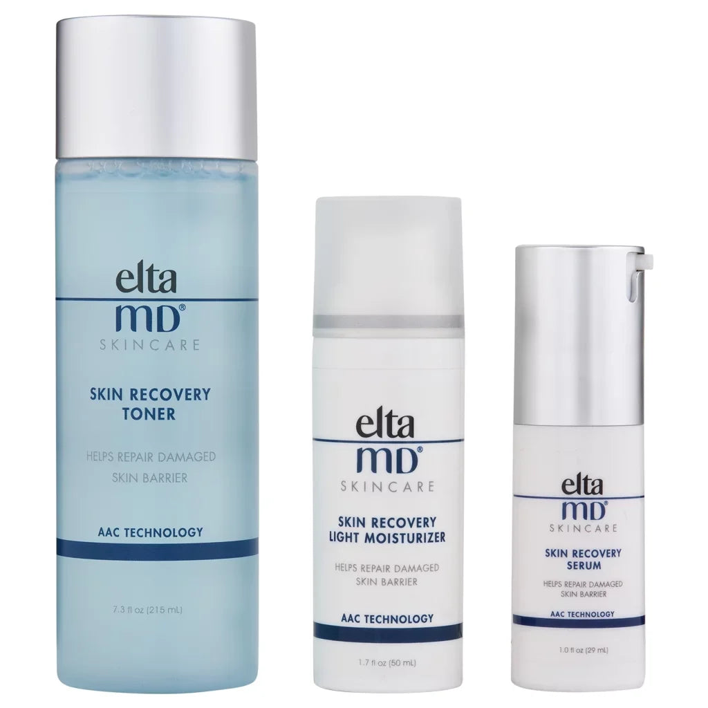 Moisturizer 7.3 Serum EltaMD oz, & Light Toner Skin 1 1.7 oz oz, Recovery