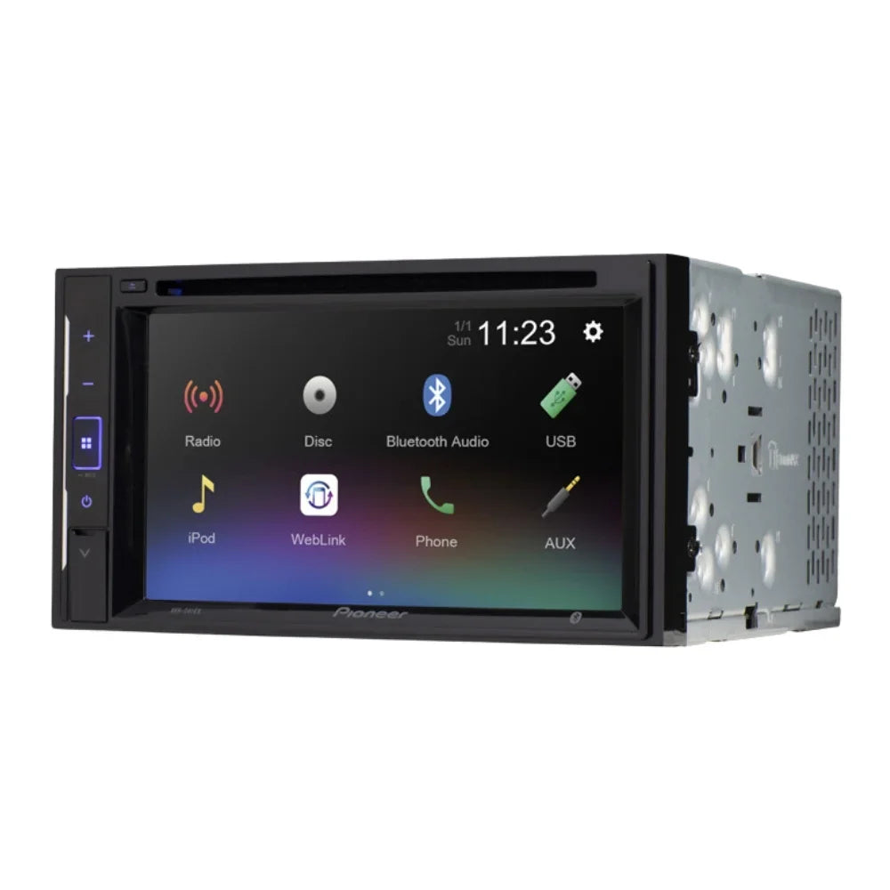 Kit Double Mounting Radio - Camera, 350Z for Multimedia with Pioneer Installation KIT470 /Bluetooth and DVD Stereo - Kit 2003-2005 Nissan Din Touchscreen Car Backup Bundle