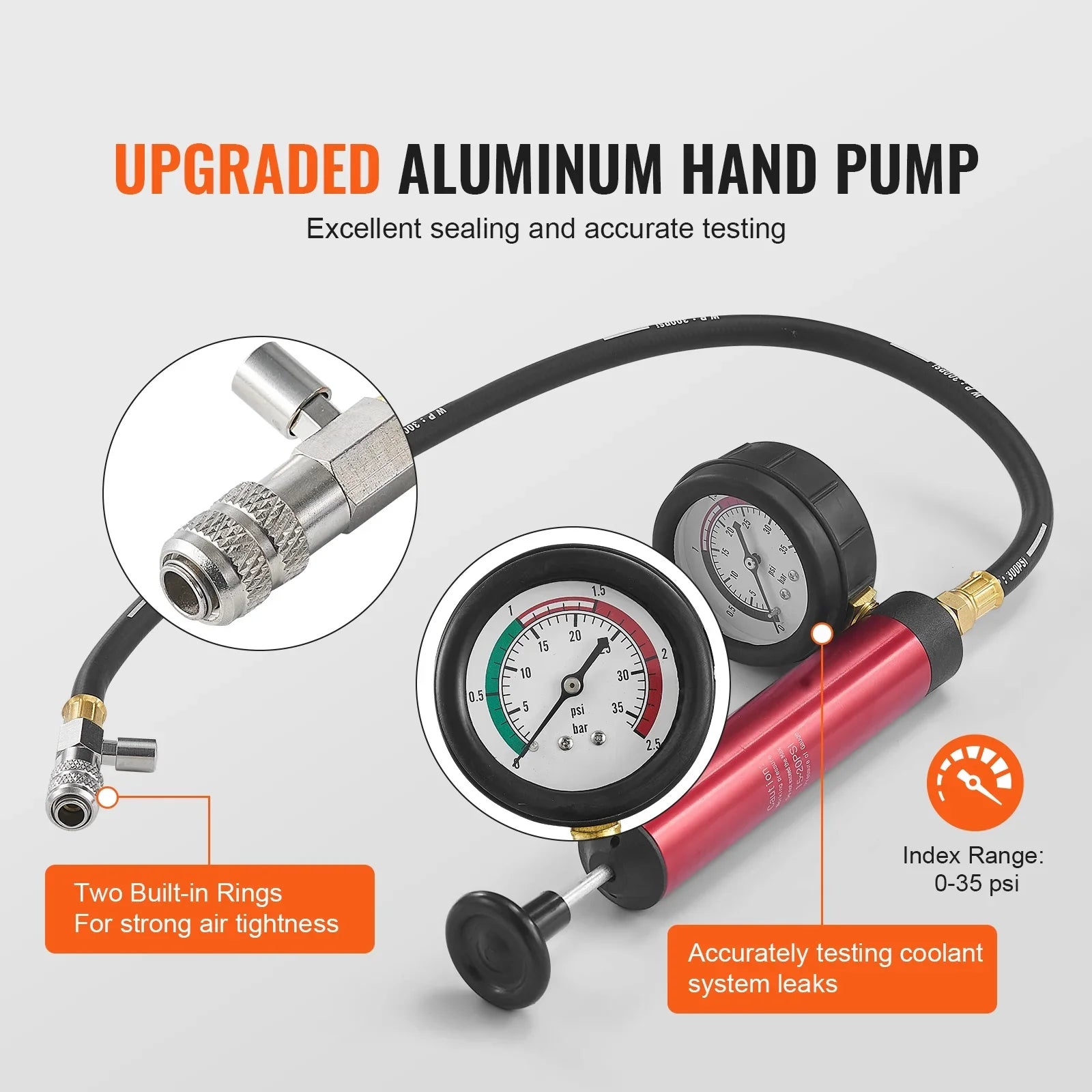 Radiator BENTISM Pcs Purge Refill Tester Coolant Adapters 14 Vacuum Pressure With