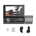 3 Video Safety Cam Rearview Car Driving Recorder Dash Recorder Cameras Arealer Recording Car Car Auto 4in Clear Mirror