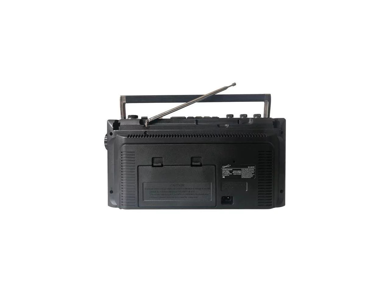 Radio, Portable Black, Supersonic SC-3201BT-BK AM/FM