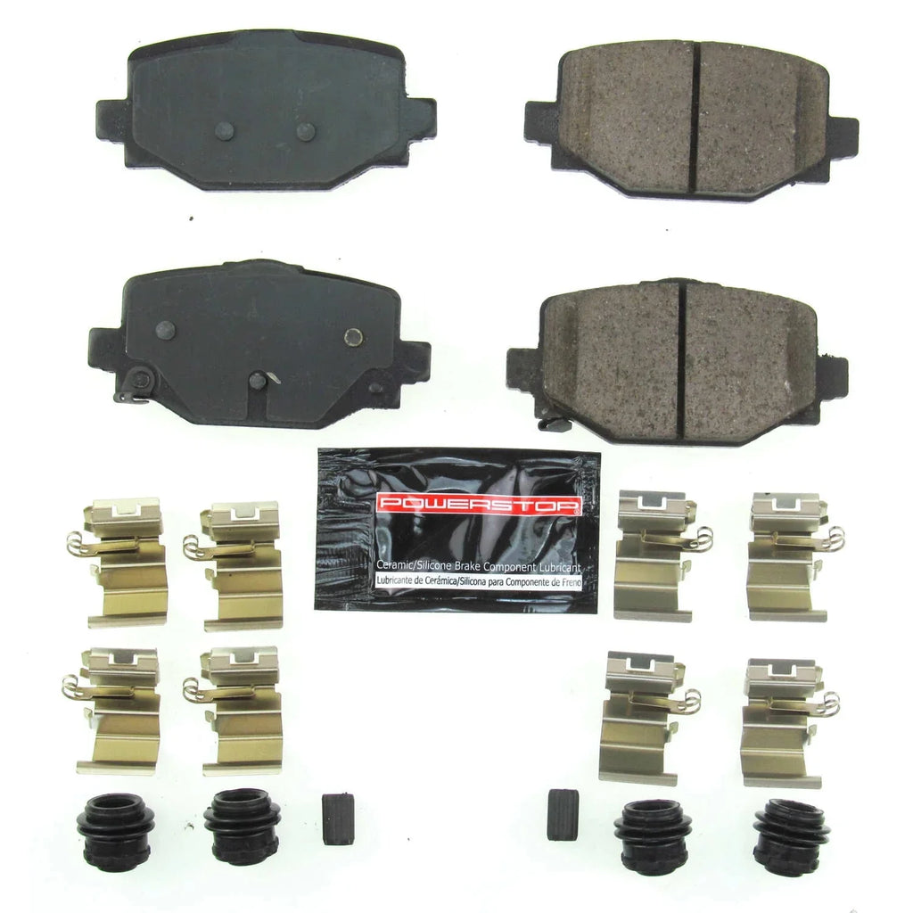 Pads Evolution Brake Fits Z23 Infiniti Stop Carbon-Fiber 2019 Ceramic Rear Power Z23-2191 QX50