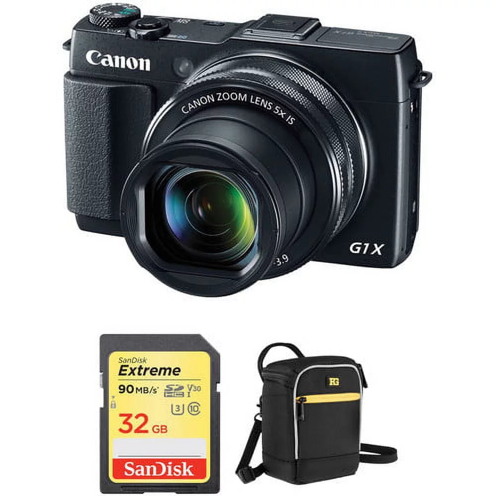 PowerShot Kit G1 Mark Canon X Basic II Camera Digital