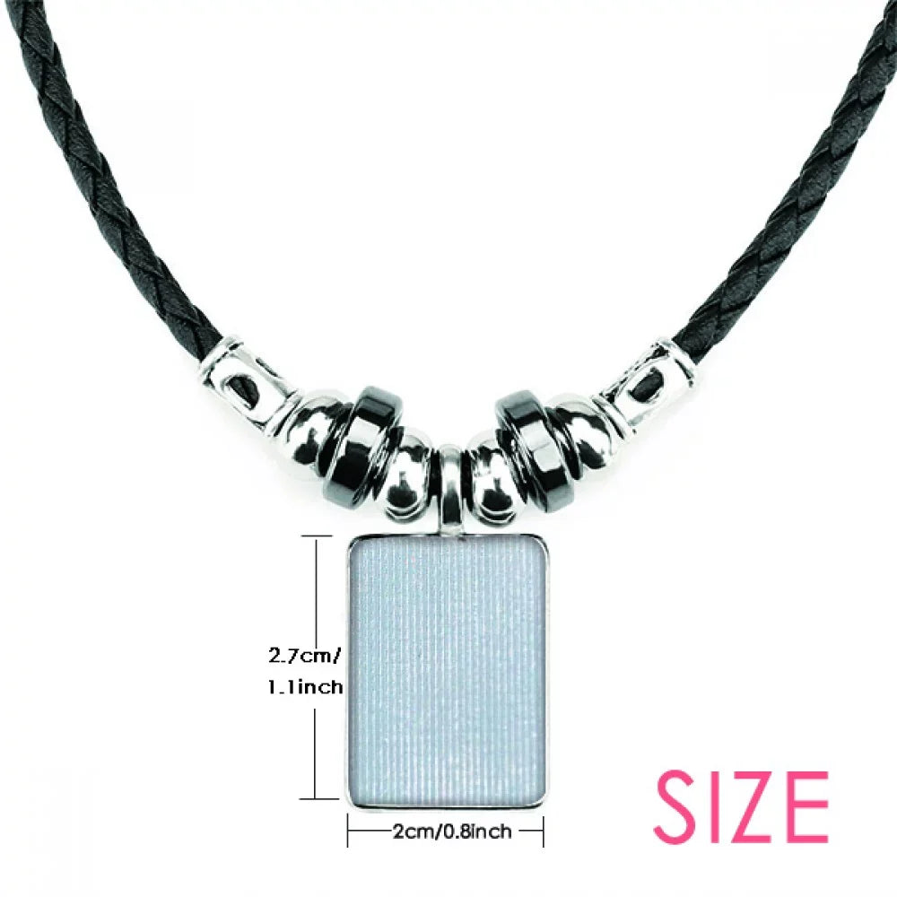 Torque Necklace June May Rope Zodiac Leather Pendant Jewelry Geni Constellation
